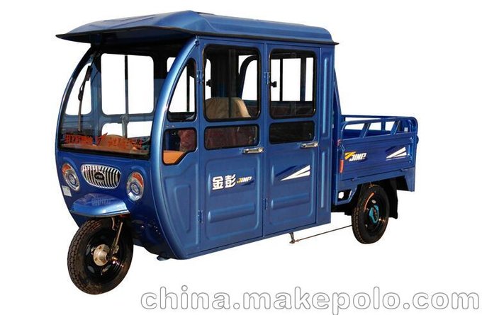 批發(fā)金彭 神鵬全封閉三輪電動(dòng)車(chē)  金彭1000W電動(dòng)貨運車(chē)圖片