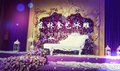 东林雕塑 泡沫雕塑 舞台城堡 婚庆道具 欧式花纹 字体