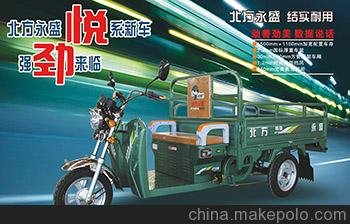 油電兩用電瓶車(chē)北方永盛電動(dòng)三輪車(chē) 悅勁  三輪貨運電動(dòng)車(chē)圖片