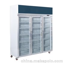 沃科特便利店冷藏展示柜水果保鲜柜，三门一体机组饮料冷藏展示柜