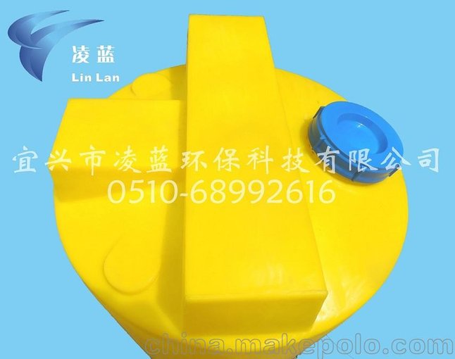 100L塑料容器 加藥桶 攪拌桶 耐酸堿 防腐蝕液體桶圖片