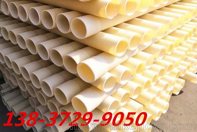 河南pvc波纹管厂家 安阳pvc-u波纹管穿线管价格