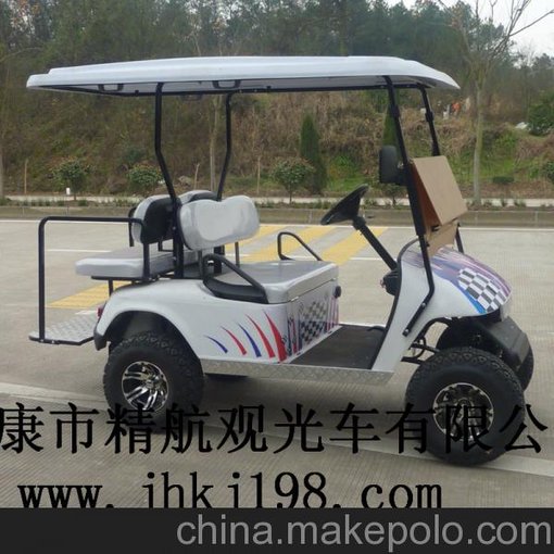 迷你型2+2座燃油高爾夫球車廠家定制 越野胎山地打獵車定制圖片
