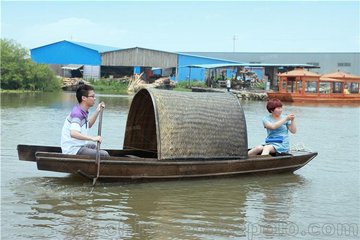 绍兴乌篷船 河北邯郸度假村景区绍兴乌篷船厂家推荐