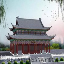 厂家承接 农村寺庙 古建庙宇 小型寺院设计施工