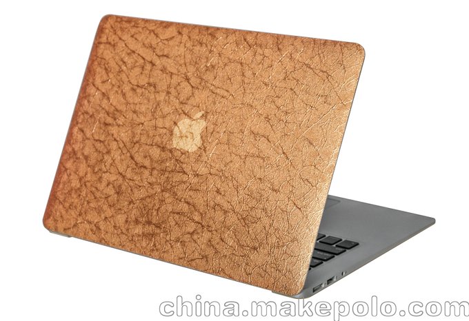 廠家供應一款3D紋理反復安裝不變形，手感獨特的塑士筆記本電腦外殼保護膜圖片