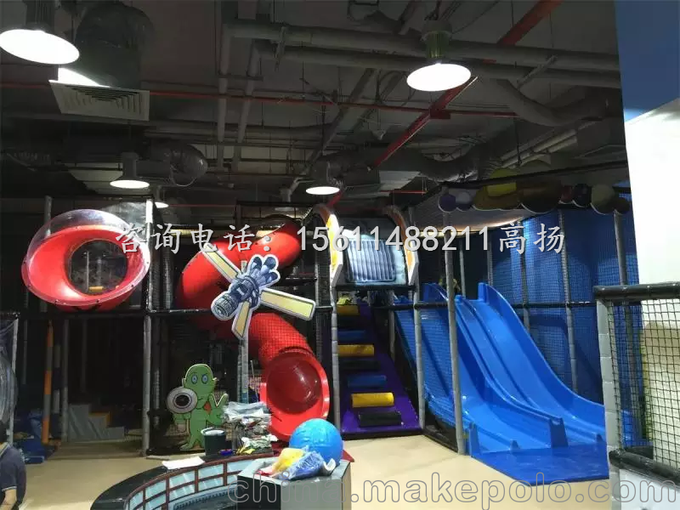 供應(yīng)兒童游樂(lè)場(chǎng) 室內(nèi)游樂(lè)場(chǎng) 淘氣堡安裝圖片