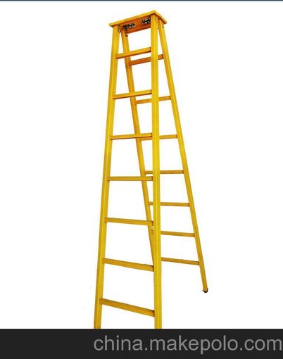 絕緣梯 玻璃鋼梯子 絕緣人字梯圖片