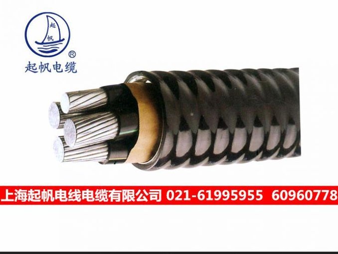 上海鋁合金電纜起帆ACWU90鎧裝鋁合金電纜現(xiàn)貨圖片