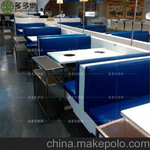 大理石火鍋桌 個性火鍋桌 一桌四人  質(zhì)量保證 廠家批發(fā)圖片