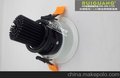 可调光10W LED天花射灯COB筒灯天花灯轨道灯商照酒店灯具