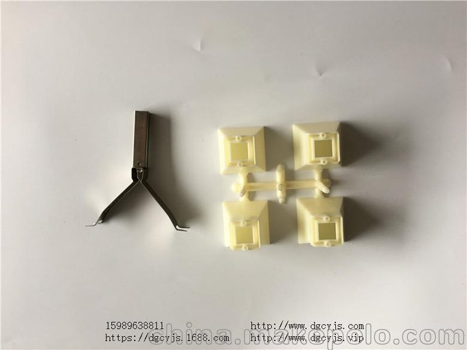 噴漆工廠帶水口產(chǎn)品噴涂治具12位噴夾具彈片樣品 多款可用圖片