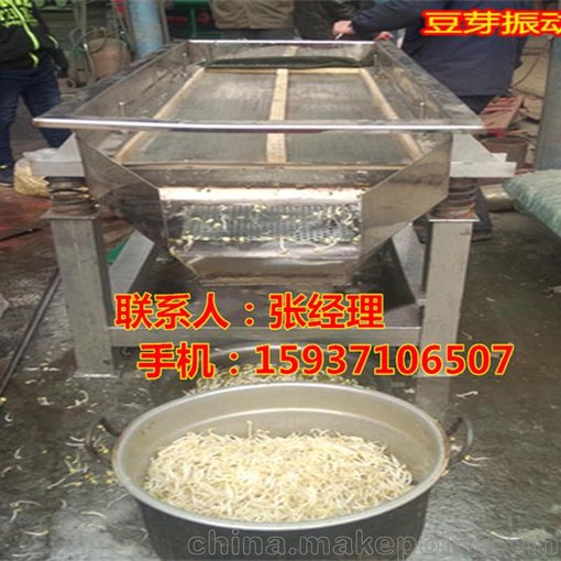 黃豆芽去皮機 大型豆芽加工機械 免水洗 全不銹鋼設(shè)計圖片