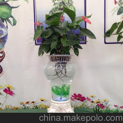 藝鼎（珍雅軒）電子水培花瓶生產(chǎn) 多功能水培花卉花瓶圖片