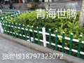 陕西草坪护栏  pvc护栏价格  花园护栏厂家-青海世腾金属