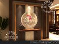 直销皮雕软包艺术背景 经典 浮雕立体 可定制 招商 LA006中式玄关