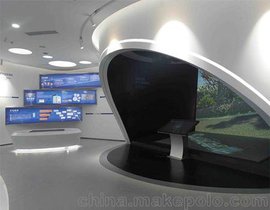 北京球幕投影展厅设计 投影沙盘设计制作 多媒体展厅实施