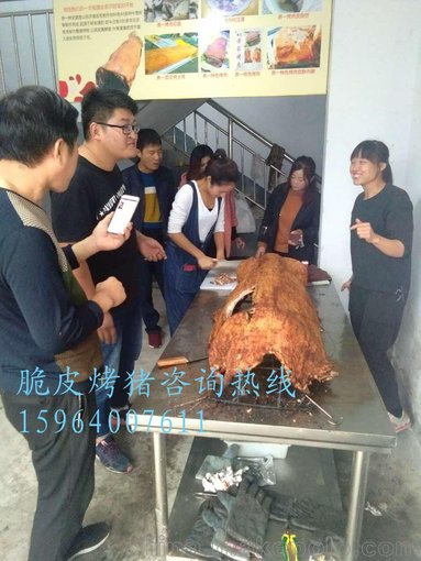 投資小，風(fēng)險(xiǎn)低，回報(bào)快，小本創(chuàng)業(yè)必選脆皮烤豬圖片