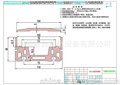 110宽度模组型材、滑台铝型材、线性模组铝型材、机械手型材
