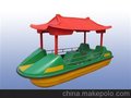 浙江厂家直销、370高靠背脚踏船游乐船