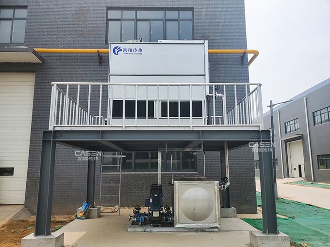 新余壓縮機降溫節能型閉式冷卻塔圖片
