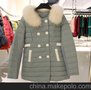 深圳启秀服饰品牌折扣女装魅力秀秋冬羽绒服库存尾货服装走份批发