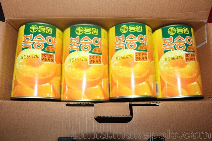 廠家直銷黃桃罐頭，量大價格從優(yōu)，一件代發(fā)圖片