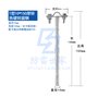 防雷世家避雷支架不锈钢热镀锌防雷避雷卡子T型支架支撑架可定做