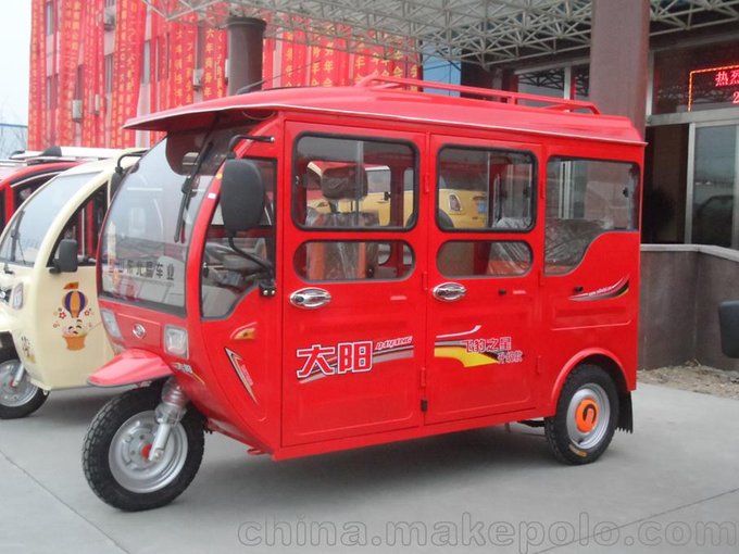 廣西大陽(yáng)飛豹之星升級款載客電動(dòng)三輪車(chē)圖片