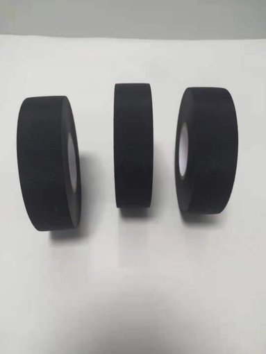 眾恒絨布膠布毛絨耐磨絕緣絨布線束膠帶 阻燃黑色汽車絨布膠帶圖片