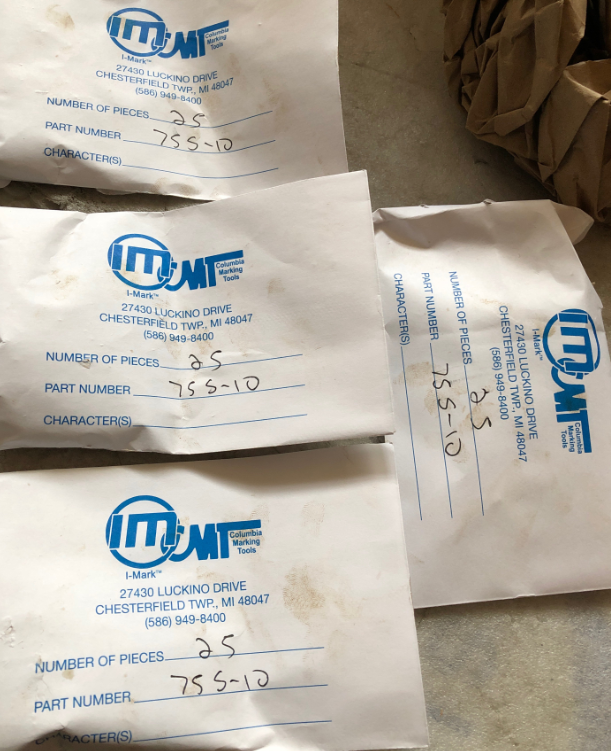 優勢供應 cmt/Columbia Marking Tools 彈簧夾 075S10