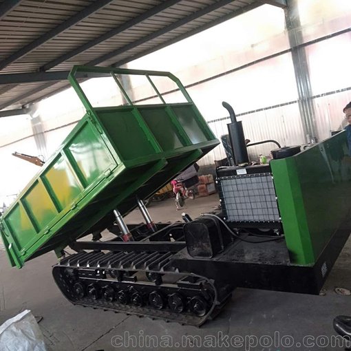 廠(chǎng)家直銷(xiāo)履帶運輸車(chē) 農用山地樹(shù)木竹筍液壓自卸全地形拖拉機圖片