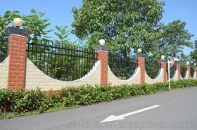 湖南株洲锌钢护栏 围栏 市政园林护栏批发厂家