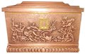 厂家供应纯铜骨灰盒1606-WZ