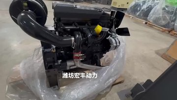 潍柴动力WP4.1D120E201柴油机配套 100KW发电机