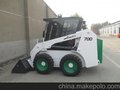 威肯滑移装载机WT750D船厂推砂机厂家直销