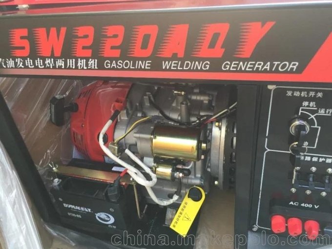 黑龍江佳木斯電壓220v380v一體自發(fā)電電焊機(jī)汽油300A圖片