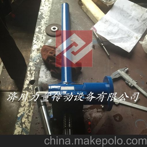 SWL小型電動絲桿升降機蝸輪蝸桿升降器蝸輪螺桿提升機圖片