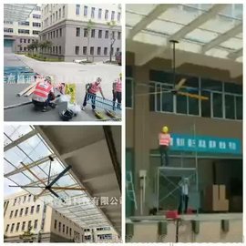 东莞工业大风扇厂家安装施工现场实拍