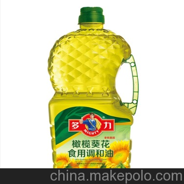 多力濃香葵花調(diào)和油2.5L 6桶/件圖片