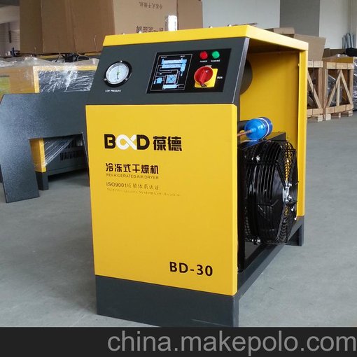 正品葆德BD-30 3.5立方配22KW螺桿式空壓機專用干燥機圖片
