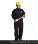 high visibility protective mining worker overalls