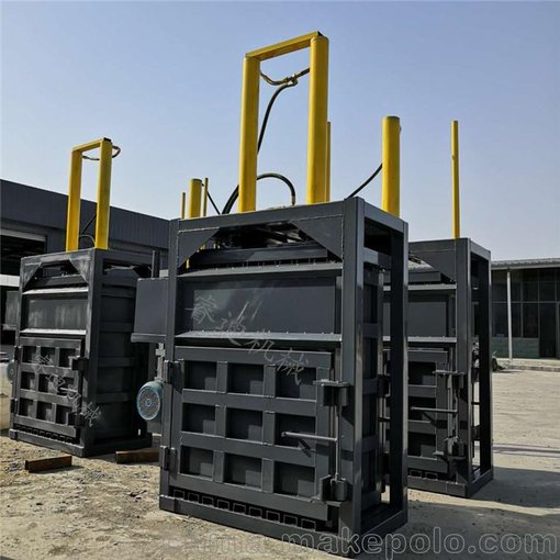 液壓塑料瓶打包機80噸廢紙箱打包機圖片
