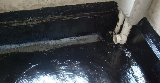 抗高溫耐老化瀝青涂料 SBS彈性瀝青防水涂料廠家圖片