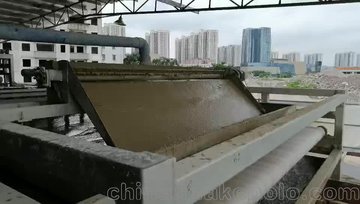 广州玖亿砂场污泥压泥机,带式泥浆压滤机厂家供应