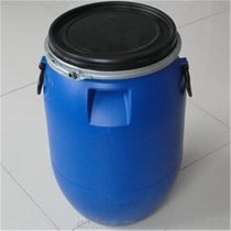 明德60L塑料桶大口抱箍桶60公斤化工塑料桶生产厂家