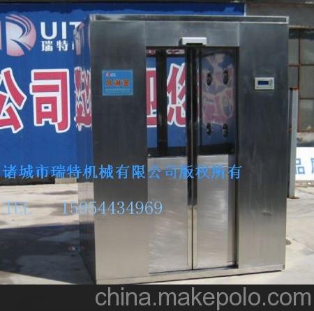 諸城瑞特機械304不銹鋼單人三吹型空氣吹淋室/風(fēng)淋設備圖片