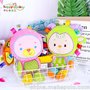 Happy Monkey 婴儿玩具 毛绒玩具  萌趣公仔