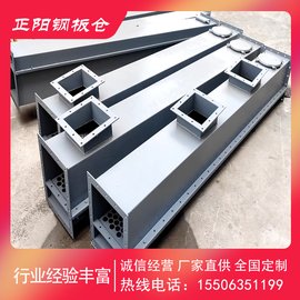 水泥灰鋼板倉 物料輸送用空氣斜槽廠(chǎng)家 密閉輸送 節能環(huán)保