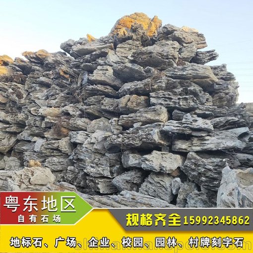 供應(yīng)欽州浦北 小英石 園林造景工程 庭院別墅假山圖片